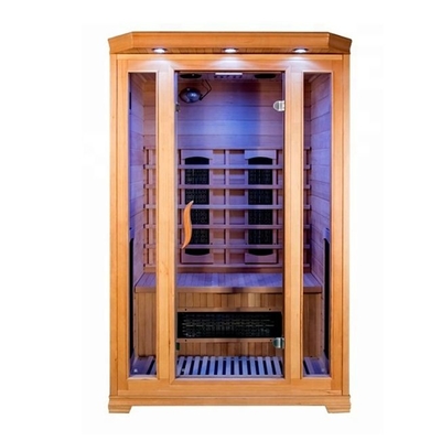 2명의 사람 직사각형 가정 사우나 룸 1750W 힘 20' / 40' HQ26 / 54PCS 패킹