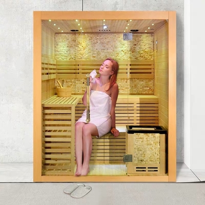 터치스크린 제어반 220V를 가진 6KW 난로 히이터 증기 사우나 방