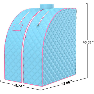 집 스파를 위한 ETL 방수 가지고 다닐 수 있는 스팀 사우나 1 사람 실내 사우나