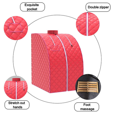 아파트 집 스파를 위한 맞춘 폴드형 개인적 가지고 다닐 수 있는 스팀 사우나